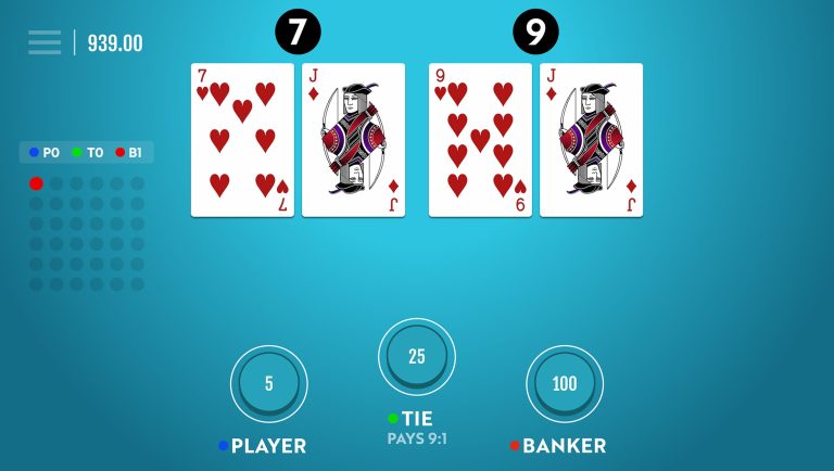 Baccarat video preview