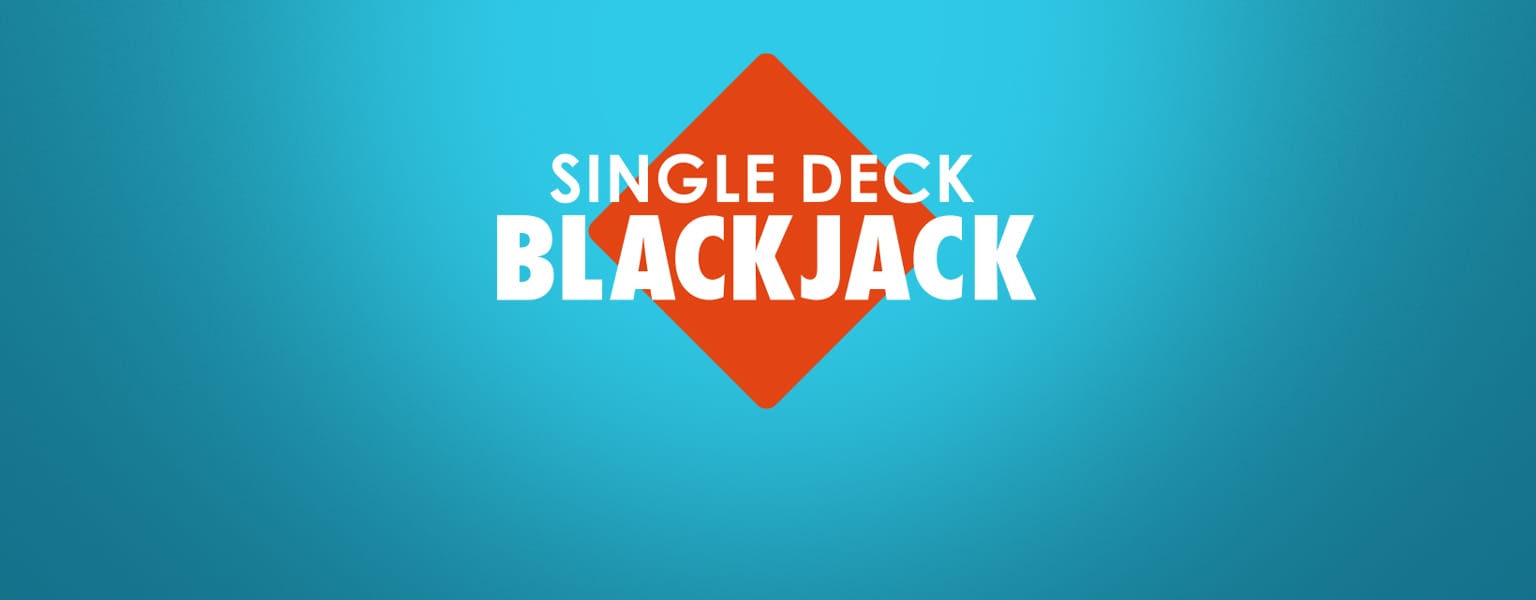 single deck blackjack