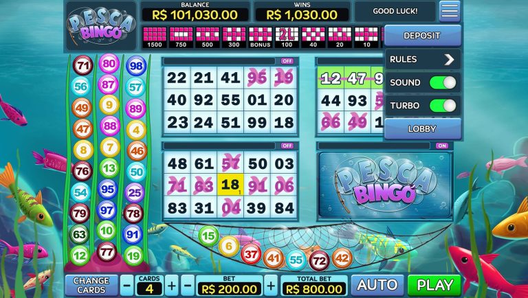 pesca bingo
