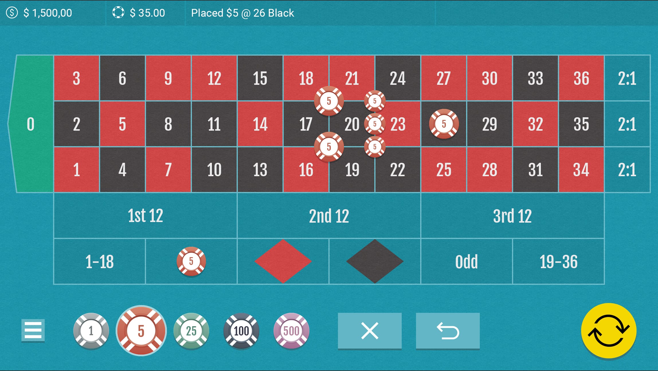 European roulette