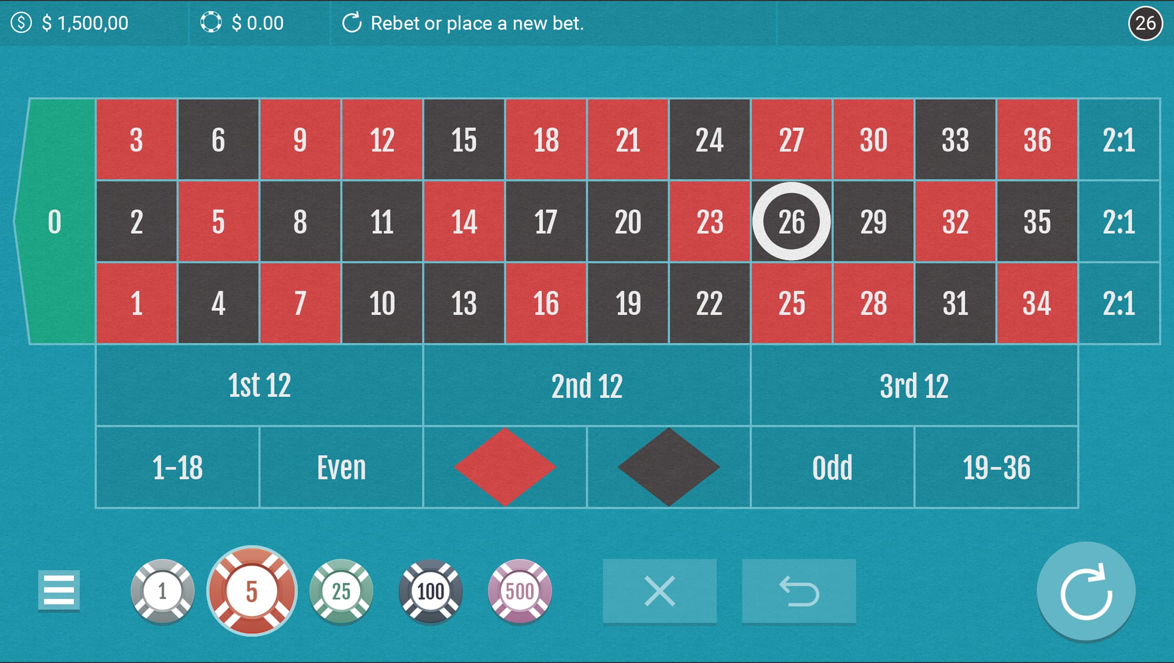 European roulette