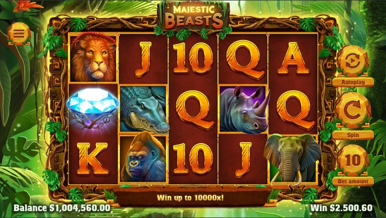 Majestic Beasts Online Slot