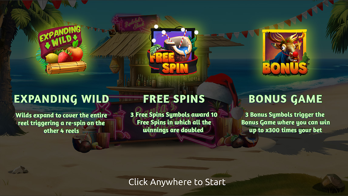Santa's Vacation Features