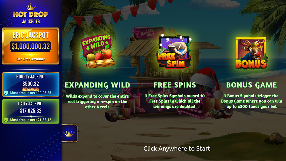 Santa's Vacation Features