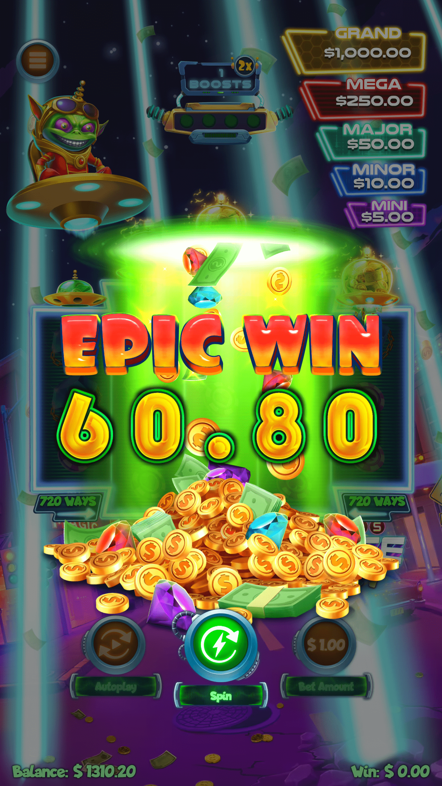 Vegas Space Heist Online Slot